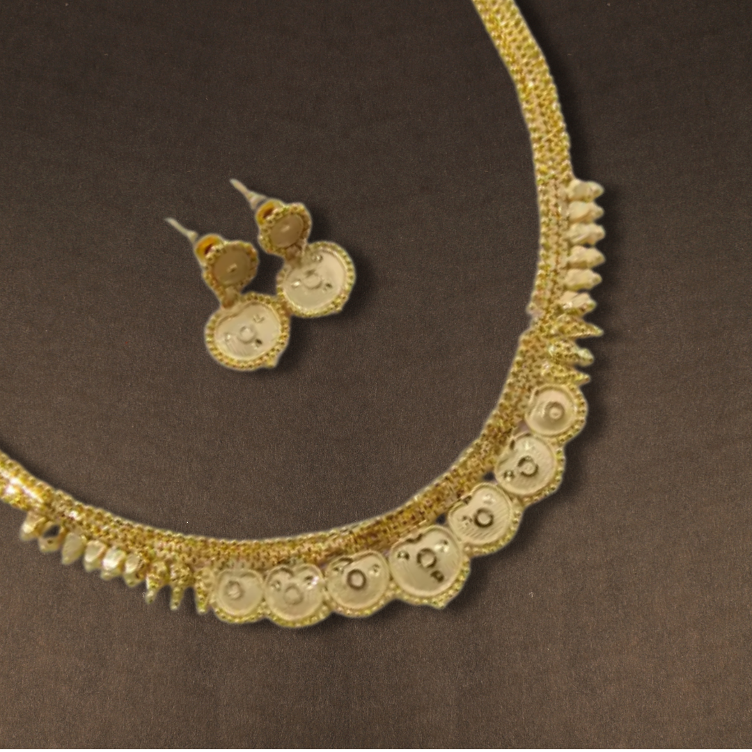 Gold Plated Necklace Set