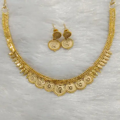 Gold Plated Necklace Set